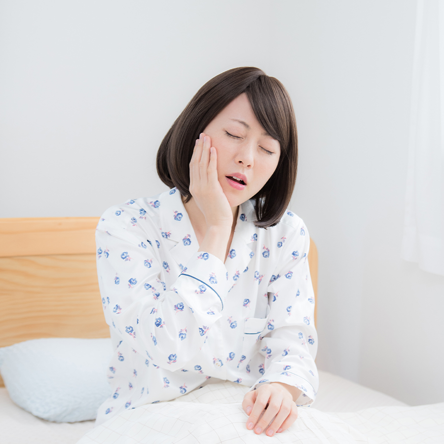 歯ぎしり・食いしばり